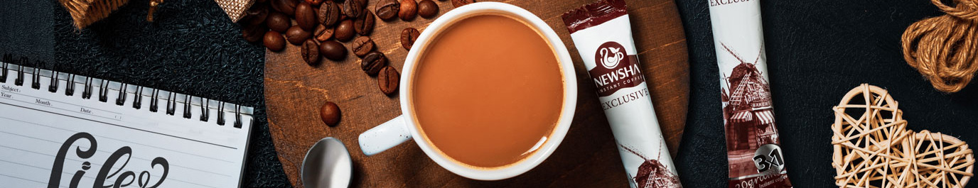پودر قهوه و شکلات فوری نیوشا